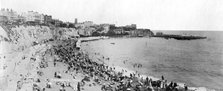 The beach at Broadstairs, Kent, 1890-1910. Artist: Unknown