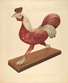 Rooster, c. 1938. Creator: Howard Weld.