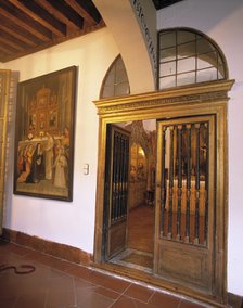 Monastery of the Descalzas Reales (Royal Discalced Nuns), upper cloister, chapel of the Neapolita…
