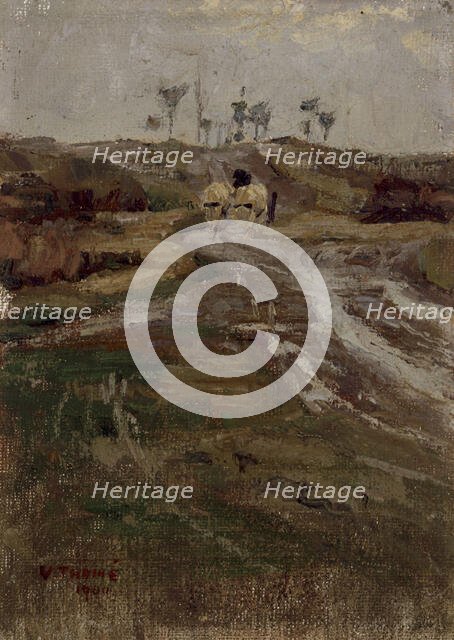 Landscapes, 1900. Creator: Verner Thome.