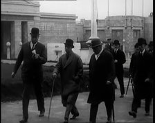 Prince of Wales (the Future Edward VIII) Visiting the British Empire Exhibition Accompanied...,1920s Creator: British Pathe Ltd.