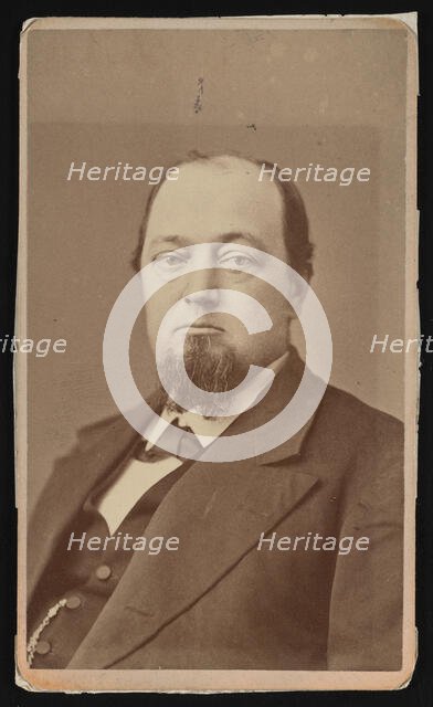 Portrait of George Washington McCrary (1835-1890), Before 1876. Creator: Unknown.