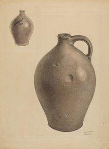 Jug, c. 1938. Creator: Frank Fumagalli.