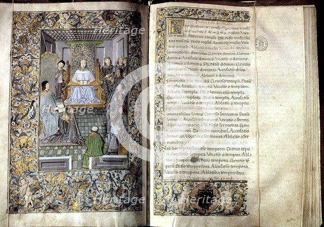 Latin Grammar' by Elio Antonio Nebrija (1441-1522), 1492 Edition.