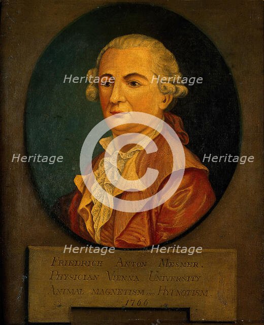 Franz Anton Mesmer, c1760s. Creator: Unknown.