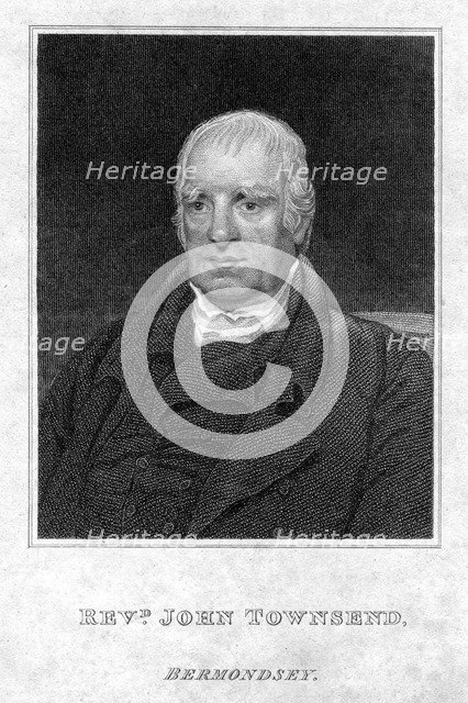 Reverend John Townsend, 1824. Artist: Unknown