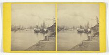 Glasgow - View on the Clyde, Mid 19th century. Creator: George Washington Wilson.