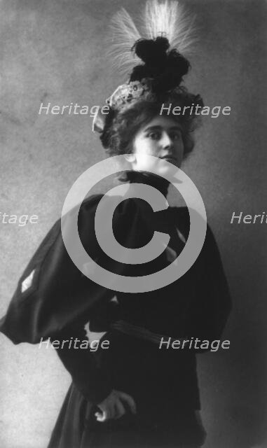 Miss Barney, between c1890 and c1910. Creator: Frances Benjamin Johnston.