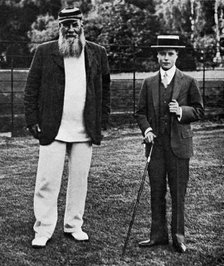 The Prince of Wales and WG Grace, 1911 (1951). Artist: Unknown