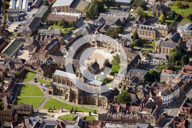Sherborne Abbey, Dorest, 2015. Artist: Damian Grady.