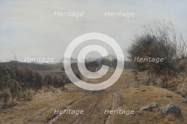 The Path, 1896. Creator: Janus Andreas Bartholin la Cour.