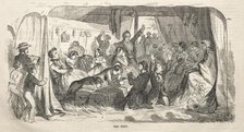 Camp Meeting Sketches: The Tent, 1858. Creator: Winslow Homer (American, 1836-1910).