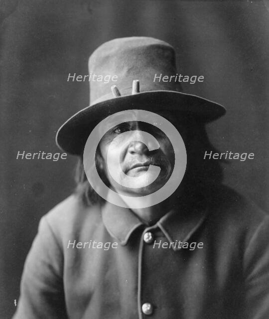 A policeman, c1904. Creator: Edward Sheriff Curtis.