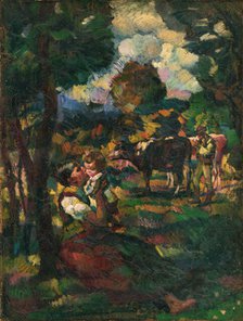 Summer, 1926. Creator: Gustav Mally.