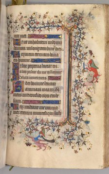 Hours of Charles the Noble, King of Navarre (1361-1425): fol. 220r, Text, c. 1405. Creator: Master of the Brussels Initials and Associates (French).