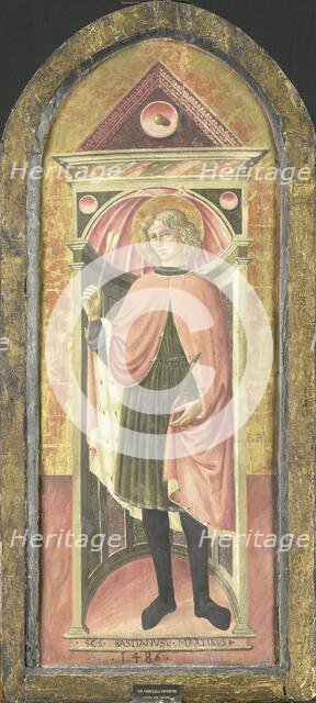 Saint Sebastian, 1460-1499. Creator: Anon.