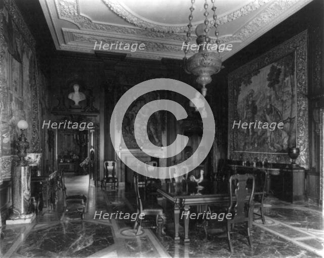 Larz Anderson house, Washington, D.C. - dining room, between 1890 and 1950. Creator: Frances Benjamin Johnston.