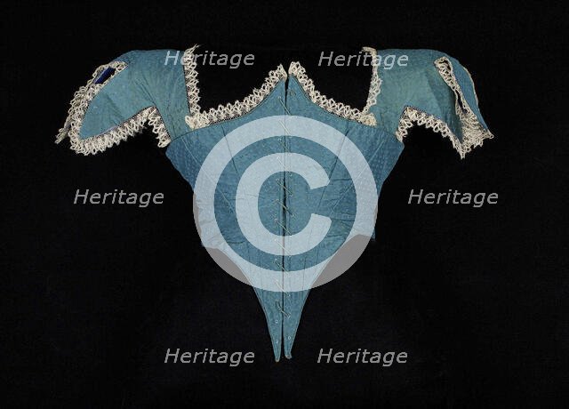 Bodice, American, 1864-68. Creator: Unknown.