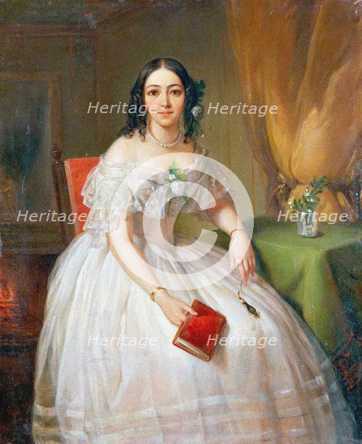 Portrait of Sophia Nikolayevna Karamzina (1802-1856), 1840s.