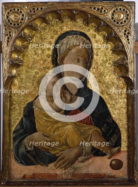Madonna and Child, 1430-1450. Creator: Francesco Squarcione.