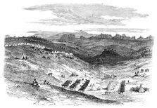 The Abyssinian Expedition: camp of General Sir R. Napier at Ad-Abaga, 1868. Creator: Unknown.