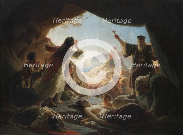 The Zeitun Rebellion of 1862. Artist: Khudyakov, Vasili Grigorievich (1826-1871)