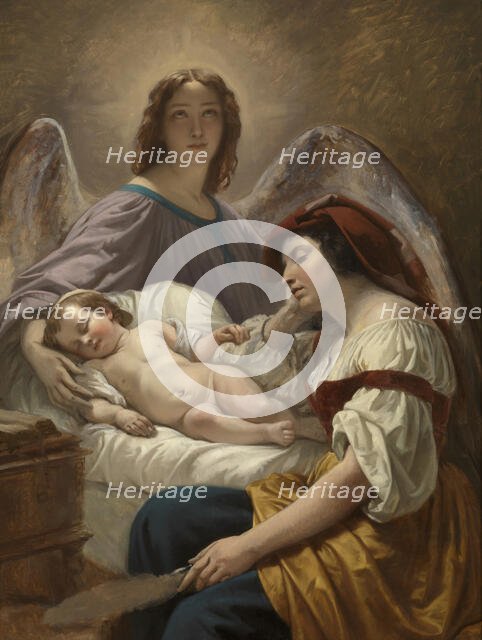 The Guardian Angel. Creator: Henri Decaisne.