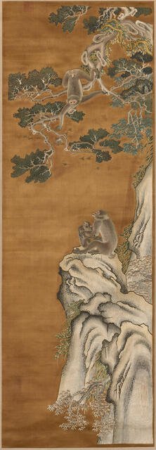 Scroll, China, Qing dynasty (1644-1911), c. 1860. Creator: Unknown.