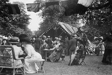 Garden Party, Governor's Island, 1911. Creator: Bain News Service.