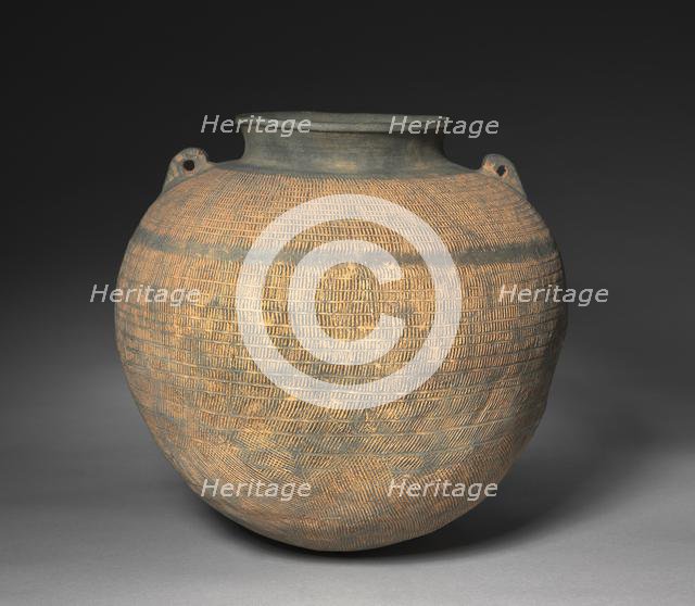 Storage Jar with Loop Handles, 200s-300s. Creator: Unknown.