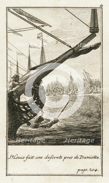 Illustration for Johann Christoph Mayer's 'History of the Crusades', 1781. Creator: Daniel Nikolaus Chodowiecki.