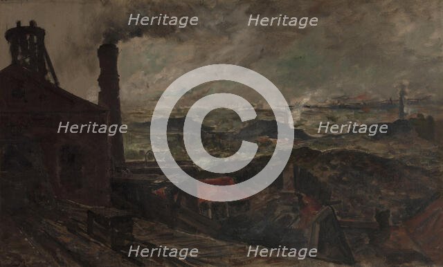 Mining Area, c1860-1900. Creator: Constantin Emile Meunier.