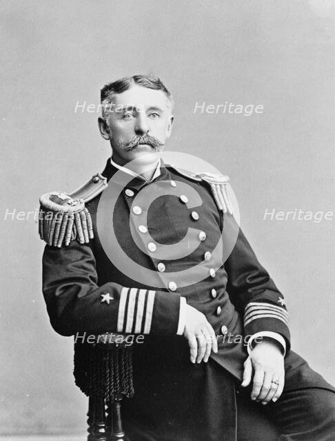 U.S.S. Olympia, Capt. Gridley, between 1895 and 1901. Creator: Unknown.