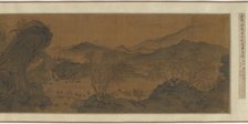 Trestle Roads in the Mountains of Shu, 17th-18th century. Creator: Unknown.
