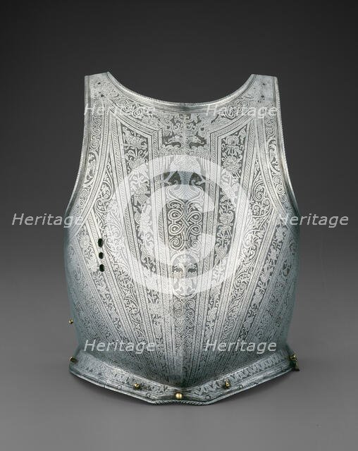 Cuirass from an Armor of Tsar Dmitry I, Milan, 1605/06. Creator: Unknown.