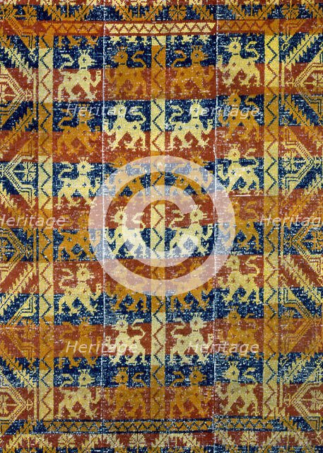 Carpet, Spain, 1775/1800. Creator: Unknown.