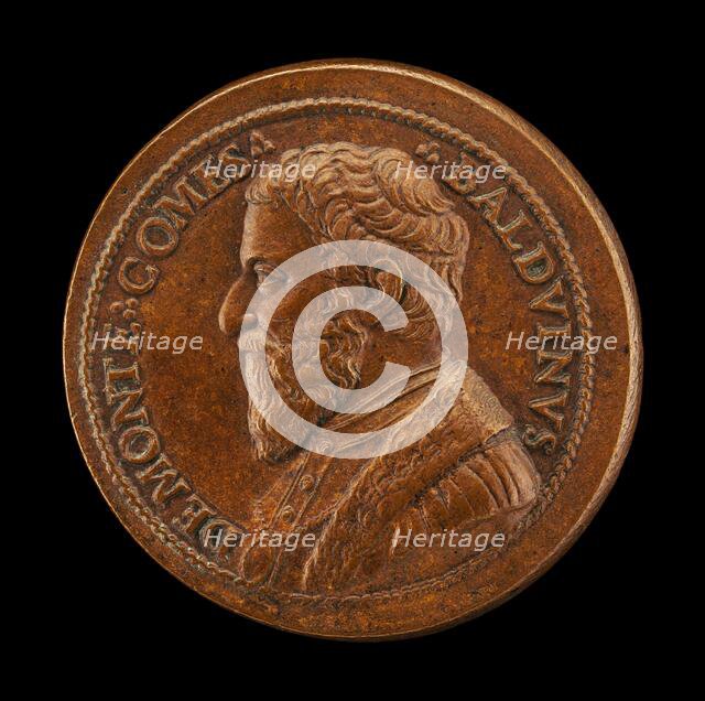 Balduino del Monte, died 1556, Brother of Pope Julius III..., [obverse]. Creator: Giovanni da Cavino.