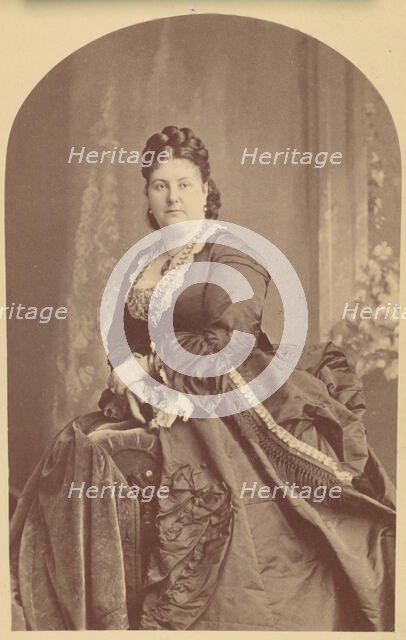 The British Soprano Euphrosyne Parepa-Rosa (1836-1874), 1870s. Creator: Jeremiah Gurney.