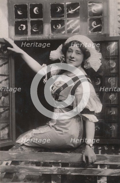 'Miss Isabel Jay, (1879-1927), as "Christine" in "Dear Little Denmark".', c1909. Creator: Unknown.