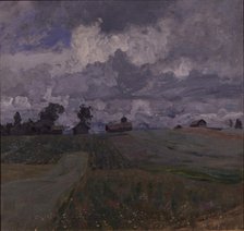 Stormy day, 1897. Artist: Levitan, Isaak Ilyich (1860-1900)