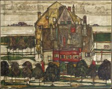 Single Houses, 1915. Artist: Schiele, Egon (1890–1918)