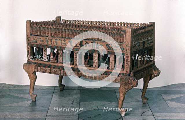 Case, Sacrifices, Egyptian. Artist: Unknown