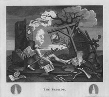 'The Bathos', 1807, (1827).  Creator: Thomas Cook.