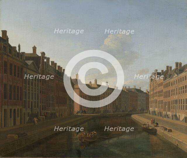 View of the Gouden Bocht in the Herengracht from the east, (Amsterdam), 1685. Creator: Gerrit Berckheyde.