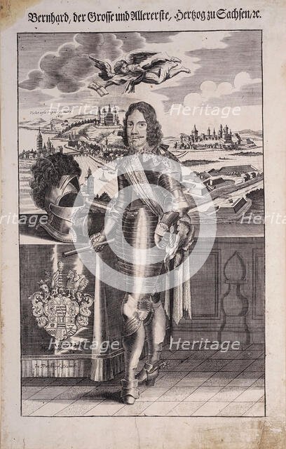 Bernard of Saxe-Weimar (1604-1639), c. 1710. Creator: Marchand, Johann Christian (1680-1711).