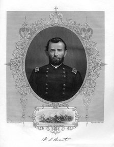 Ulysses S Grant, American general and 18th President of the United States, 1862-1867.Artist: Brady