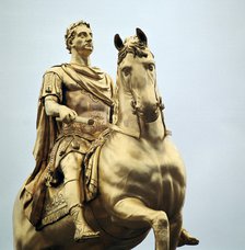 Equestrian Statue of King William III, 18th century. Artist: Peter Scheemakers