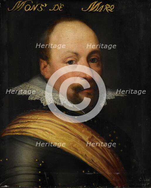 Portrait of Daniel de Hertaing (?-1625), Lord of Marquette, c.1612-c.1633. Creator: Workshop of Jan Antonisz van Ravesteyn.