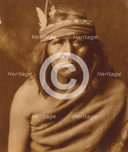 Gennetoa the Renegade-Apache, c1904. Creator: Edward Sheriff Curtis.