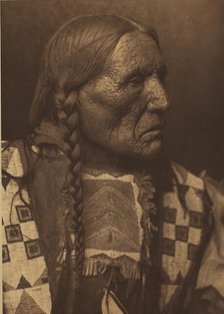 No Bear, Atsina, 1908. Creator: Edward Sheriff Curtis.